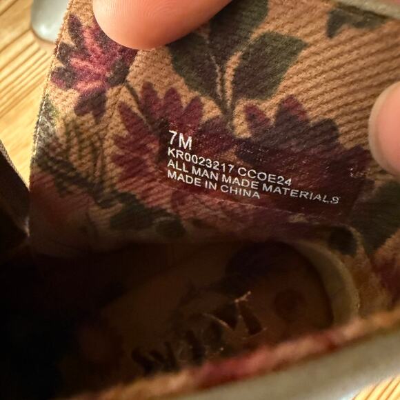 Korks Grey Wood Block Heel Ankle Booties Boot Sz 7 Gray Western Boho Shabby Chic - Picture 9 of 13